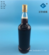 700ml出口玻璃白兰地酒瓶