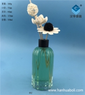200ml竖条无火藤条玻璃香薰瓶