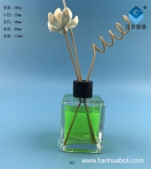 100ml小口正方形香薰分装玻璃瓶