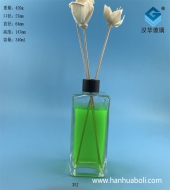 340ml长方形香薰玻璃分装瓶