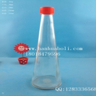 350ml锥形饮料玻璃瓶