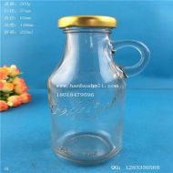 250ml出口果汁玻璃饮料瓶