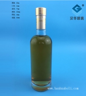 500ml圆形玻璃酒瓶